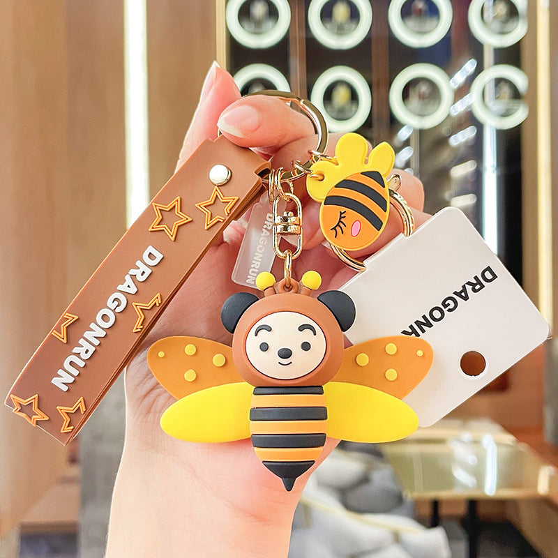 Llavero Creativo De Abeja De Silicona al por mayor